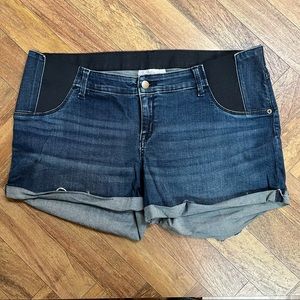 Isabel Maternity Denim Shorts